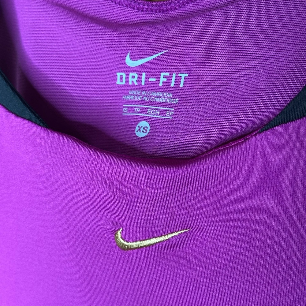 Women’s Purple Nike Athletic Tank Top - Picture 2 of 3